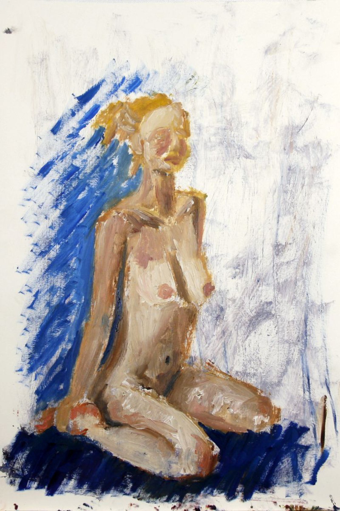 Figure Study 2 by Ryan Louder - Hahnemühle German Etching Fine Art Print