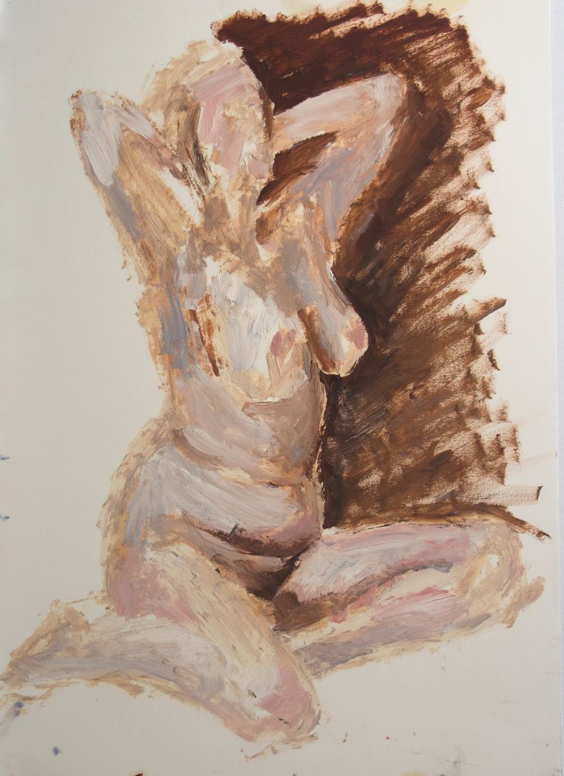 Figure Study 1 by Ryan Louder - Hahnemühle German Etching Fine Art Print