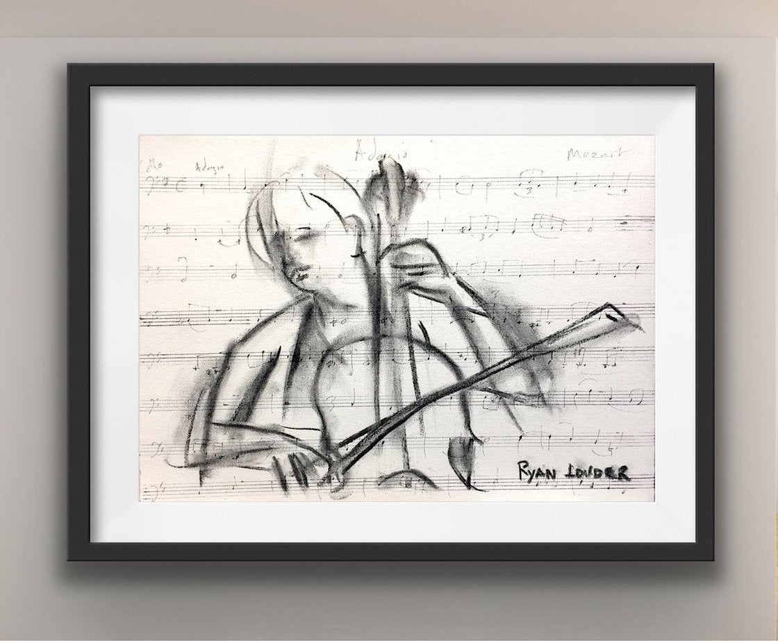 Cellist by Ryan Louder