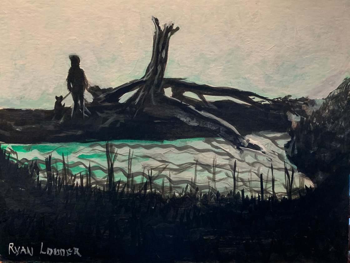 A painting titled 'After The Storm by Ryan Louder' by Ryan Louder