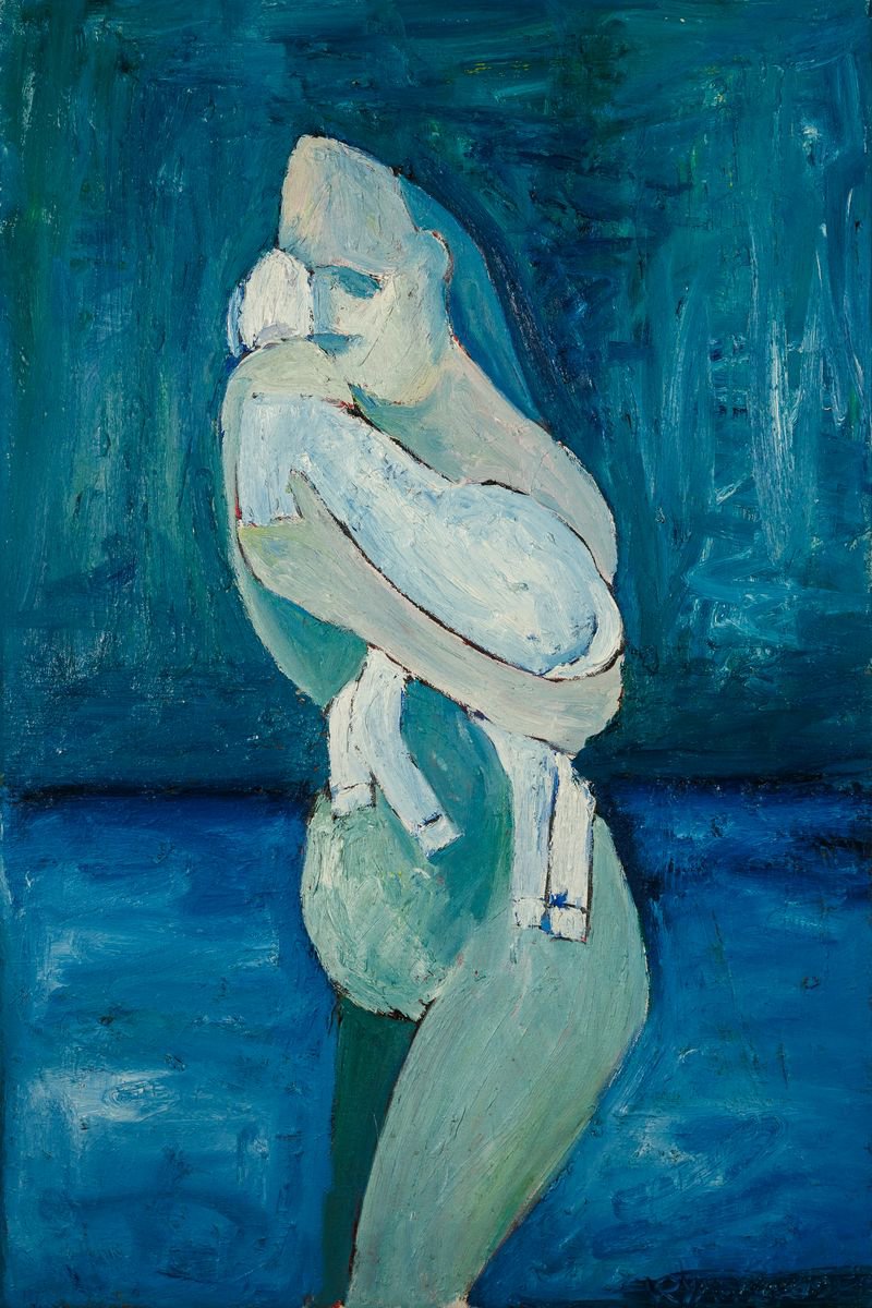 Blue - full-frontal