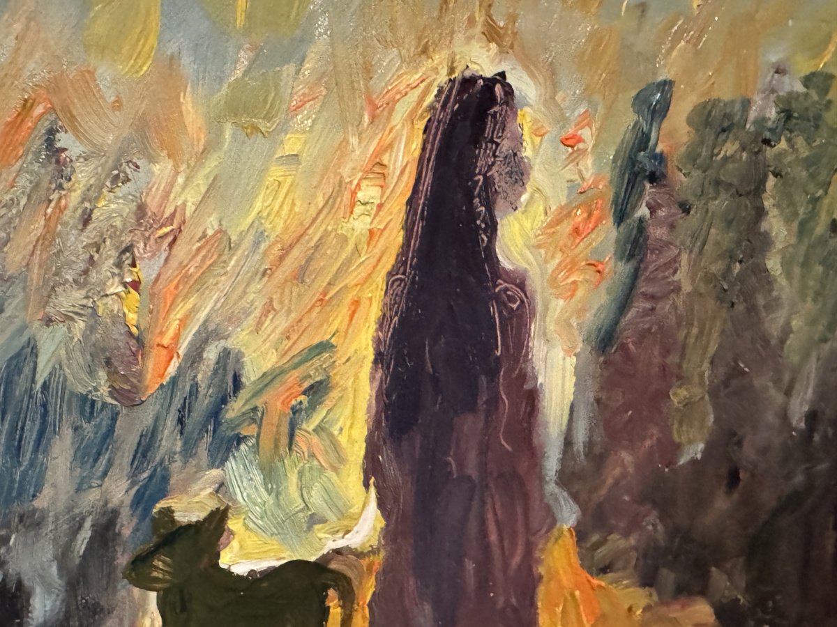 Thoughts On A Walk - close-up-artwork