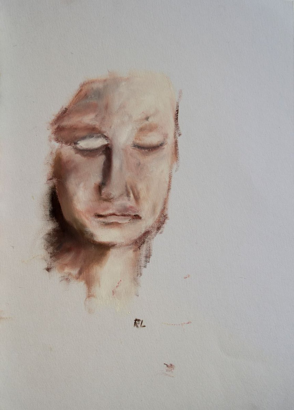 Face Study by Ryan Louder - Hahnemühle German Etching Fine Art Print