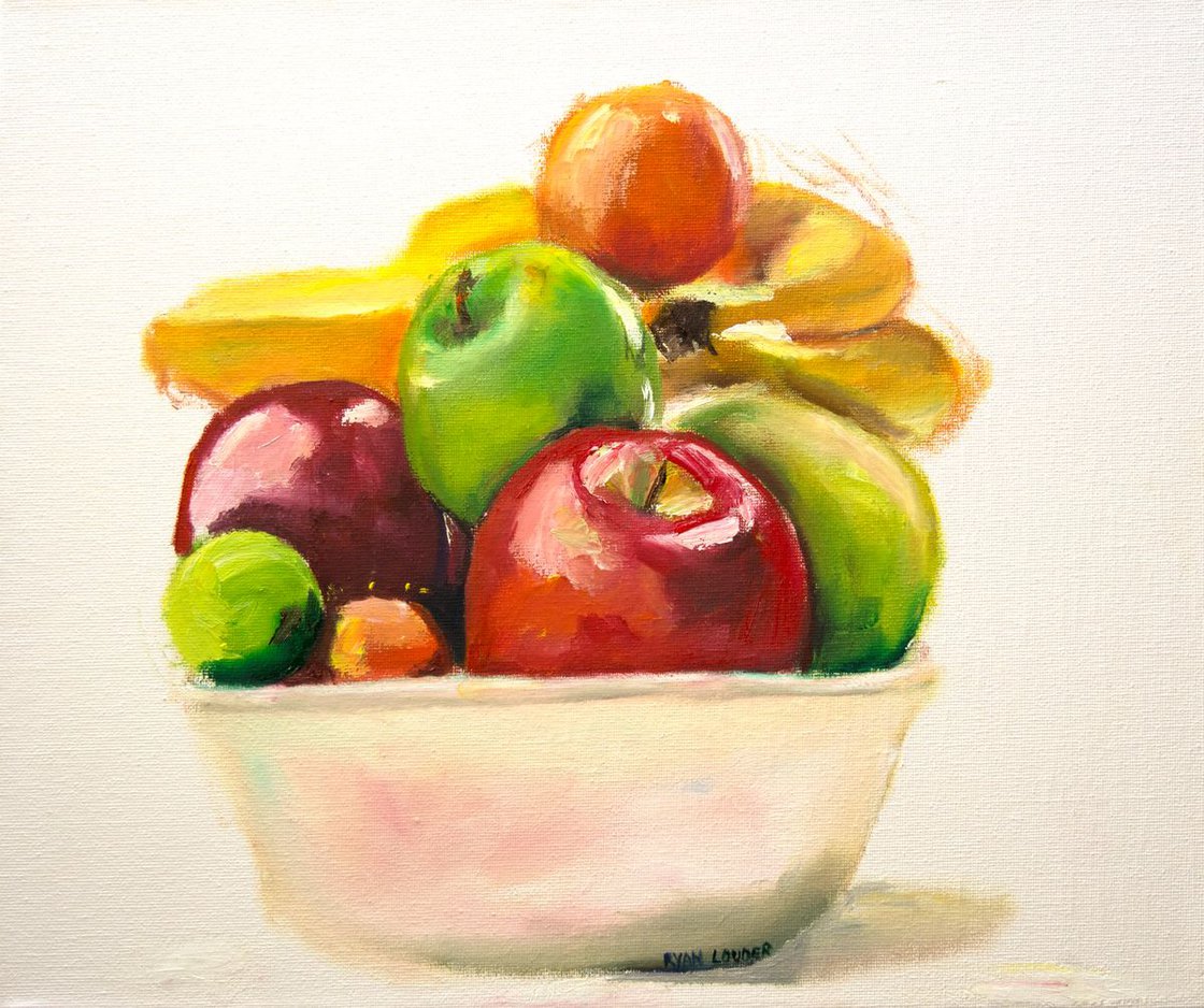 Bowl Of Fruit by Ryan Louder