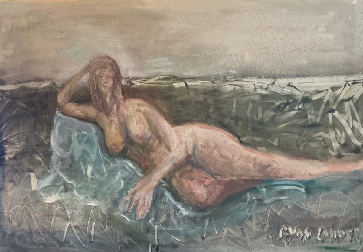 Figure Woman by Ryan Louder Print