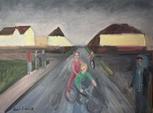 A painting titled 'In The Wonder Years by Ryan  Louder' by Ryan Louder