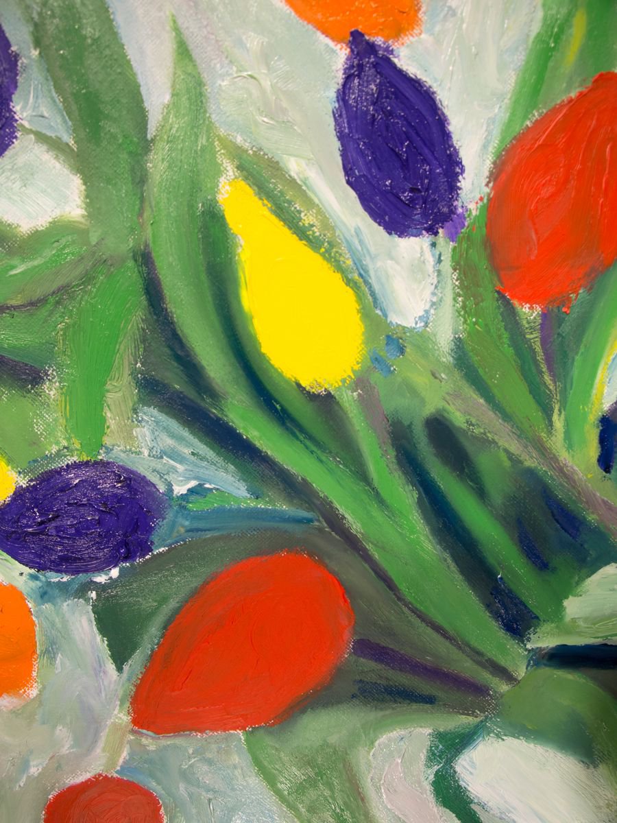 Tulips - close-up-artwork