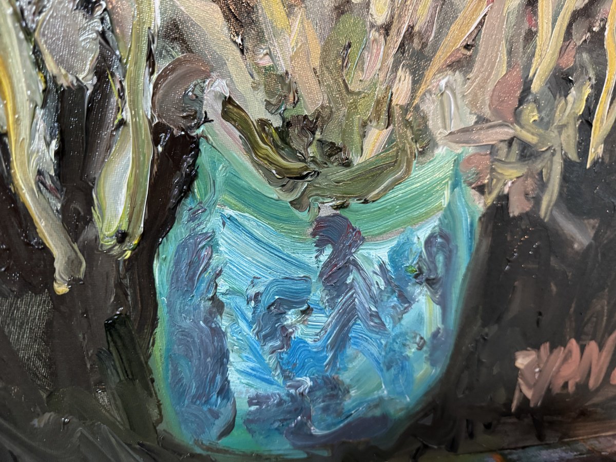 Wilting Lillies - close-up-artwork