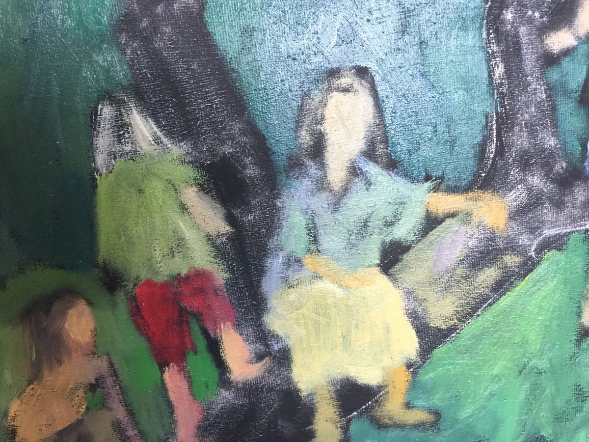 Tree Climbing - close-up-artwork