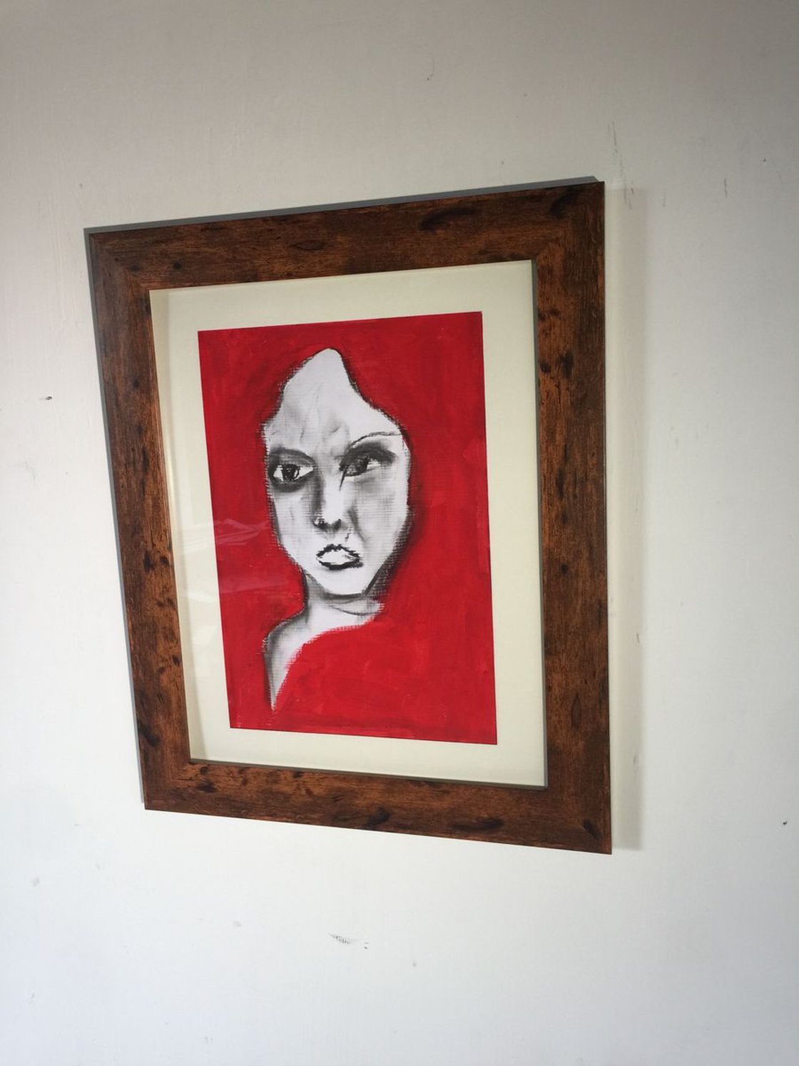 A painting titled 'Determination by Ryan  Louder' by Ryan Louder