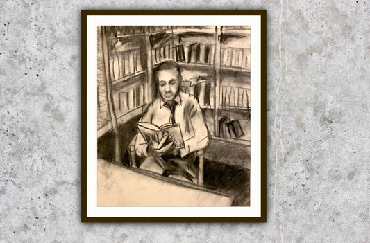 Dr Martin Luther King by Ryan Louder - Hahnemühle German Etching Fine Art Print