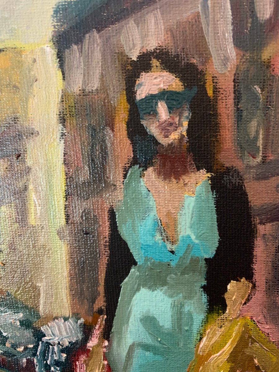 Shopping In The City - close-up-artwork