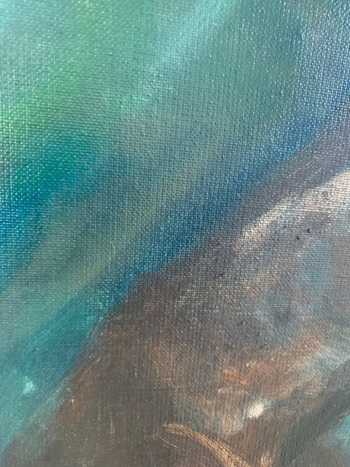 A painting titled 'Nude Male by Ryan  Louder' by Ryan Louder