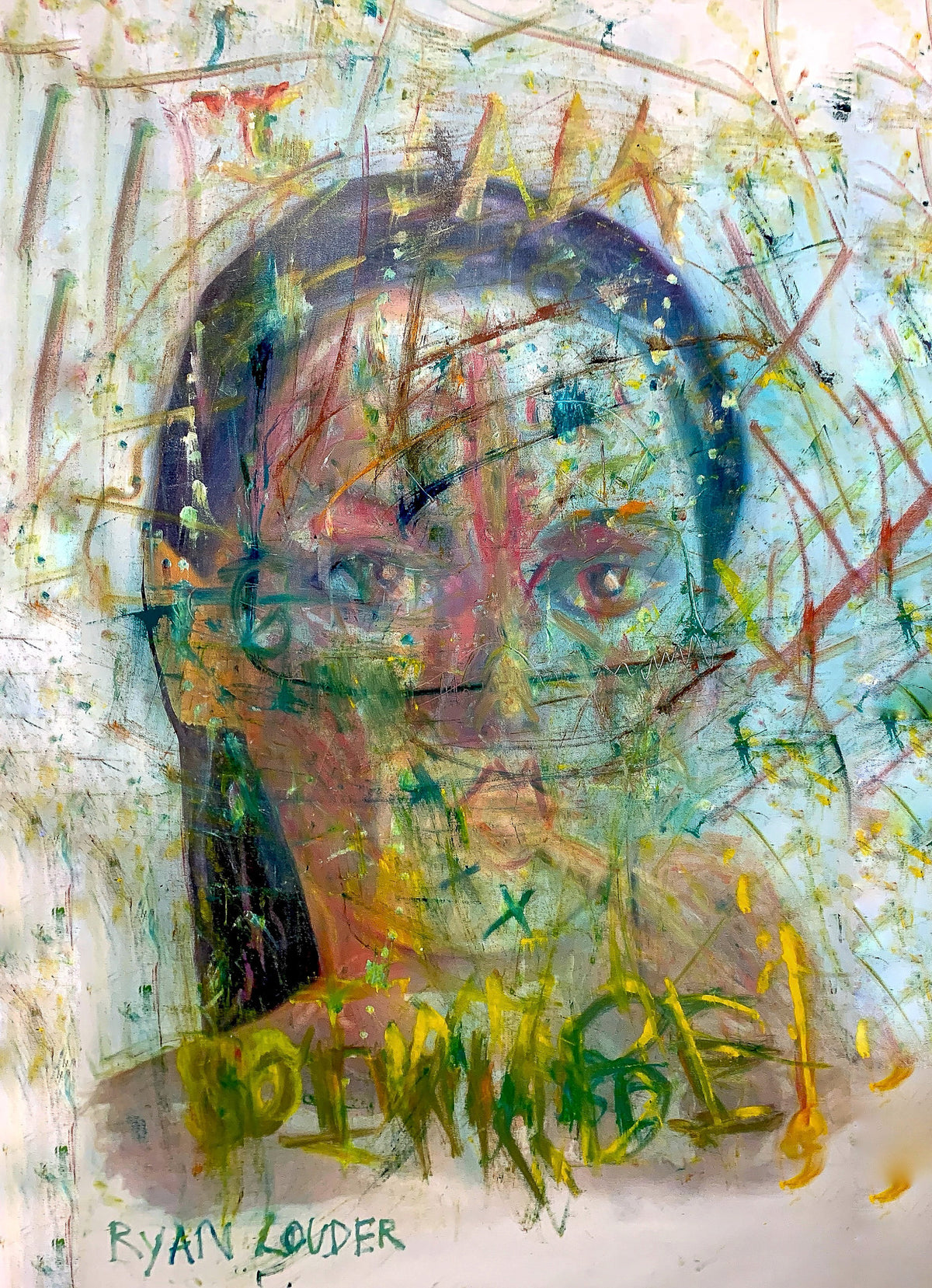 A painting titled 'I Am So I Will Be (original sold)' by London Paintings