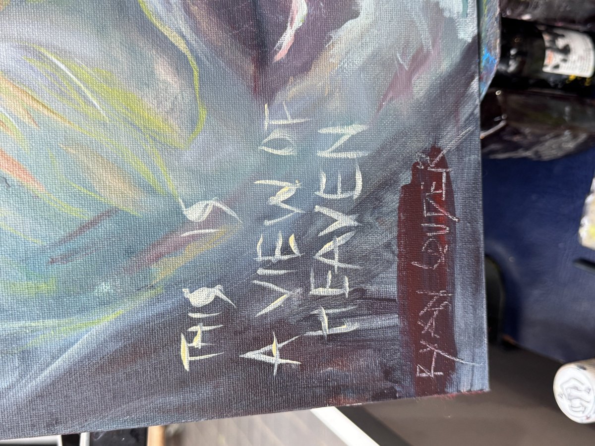 This Is A View Of Heaven - close-up-artwork