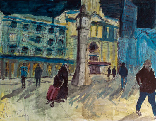 A painting titled 'London Victoria' by London Paintings