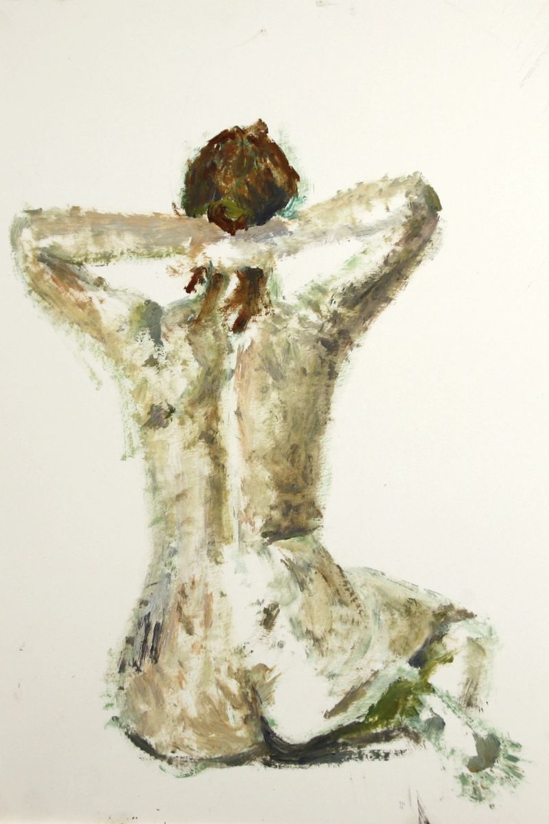 Figure Study 3 by Ryan Louder - Hahnemühle German Etching Fine Art Print