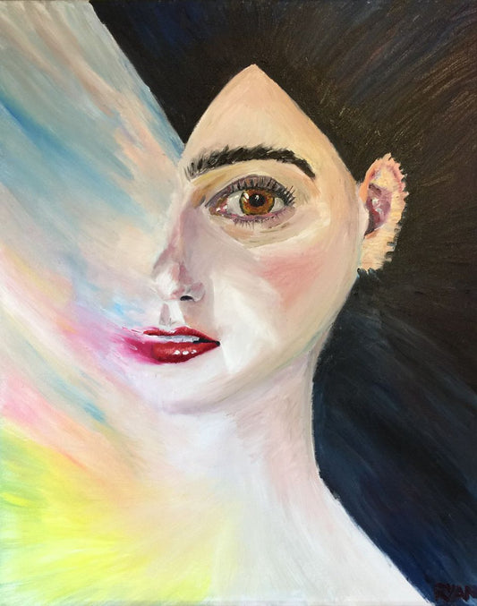 A painting titled 'Unstoppable by Ryan  Louder' by Ryan Louder