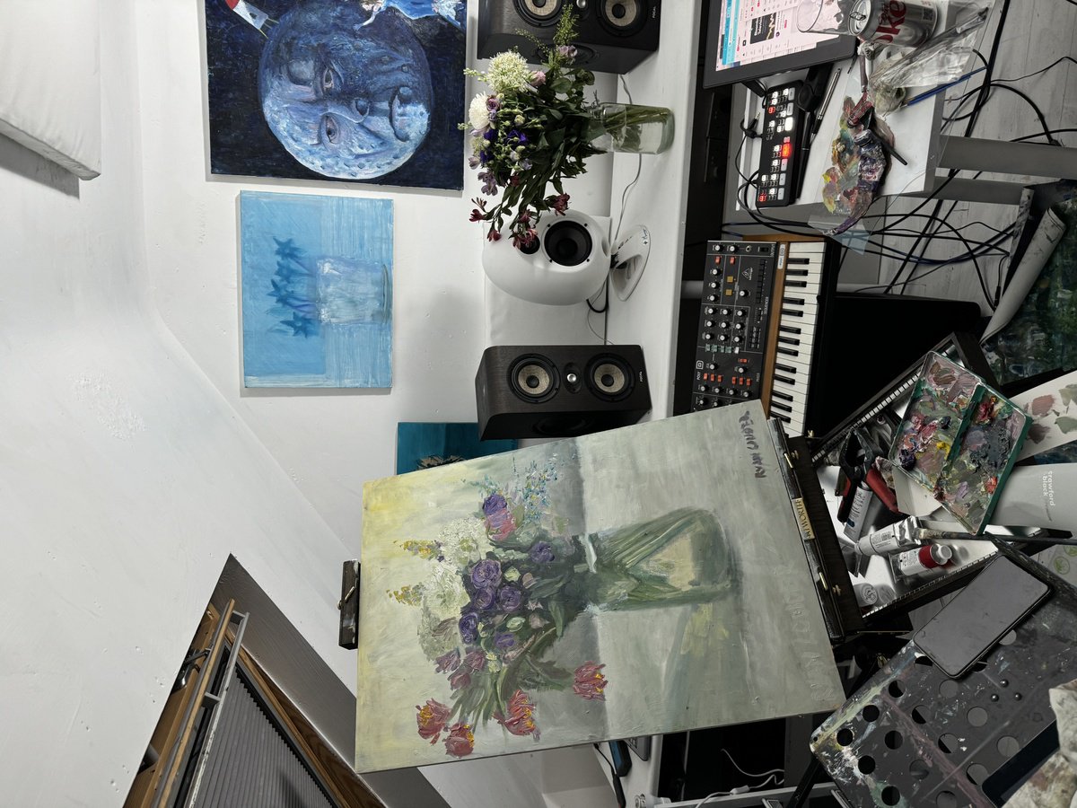 Flowers On A White Table - in-context-studio