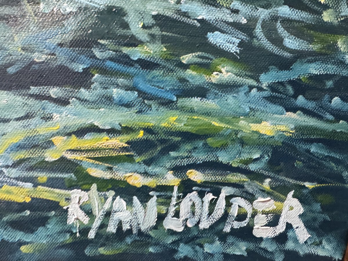 On Our Way - close-up-signature