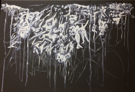 A painting titled 'The Shape by Ryan  Louder' by Ryan Louder