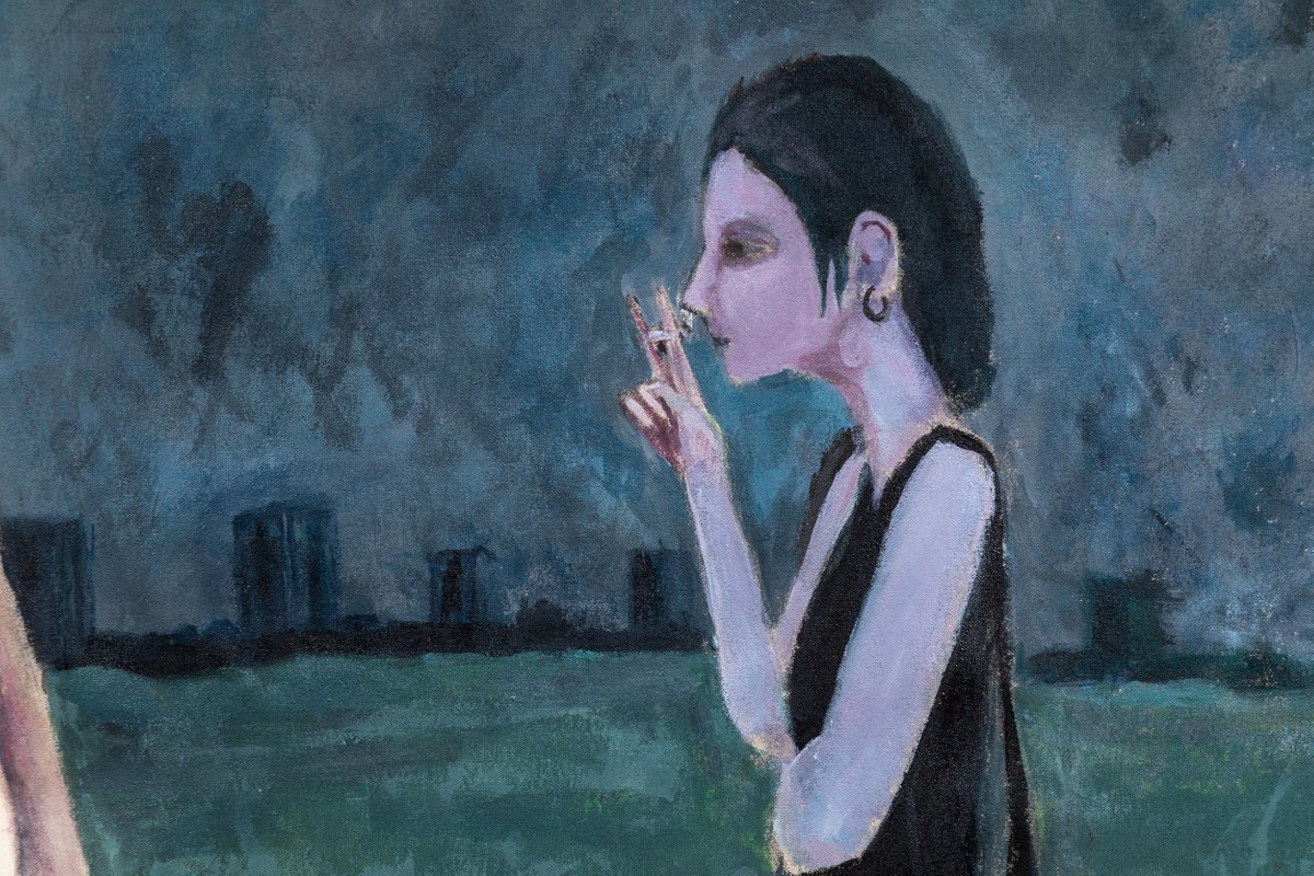 The Conversation Isold) - close-up-artwork