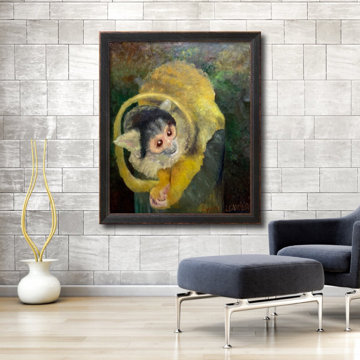 Squirrel Monkey - in-context-home
