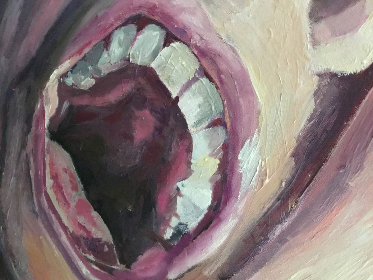 Scream - close-up-artwork