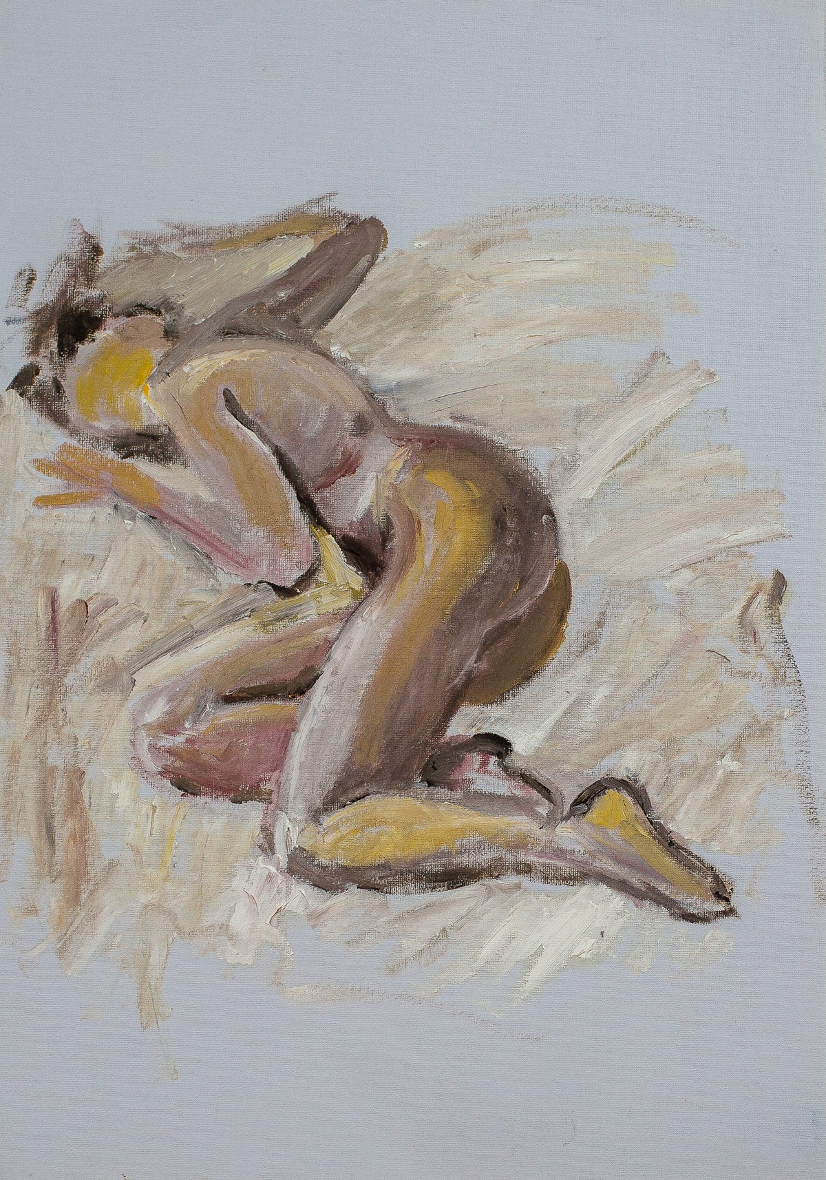 A painting titled 'Comfort' by London Paintings