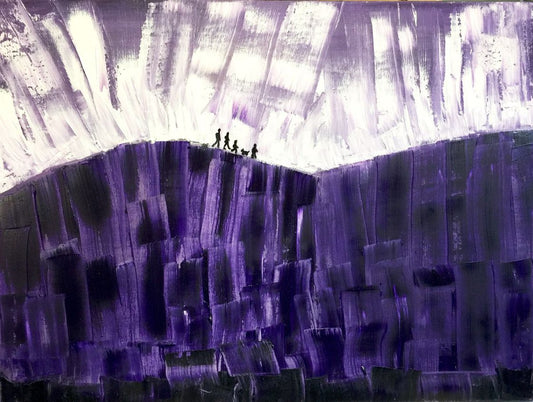 A painting titled 'Family by Ryan  Louder' by Ryan Louder