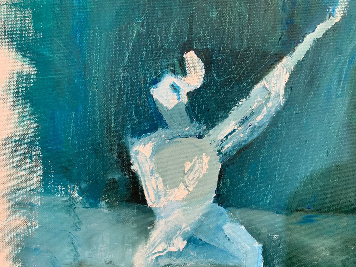 Blue - close-up-artwork