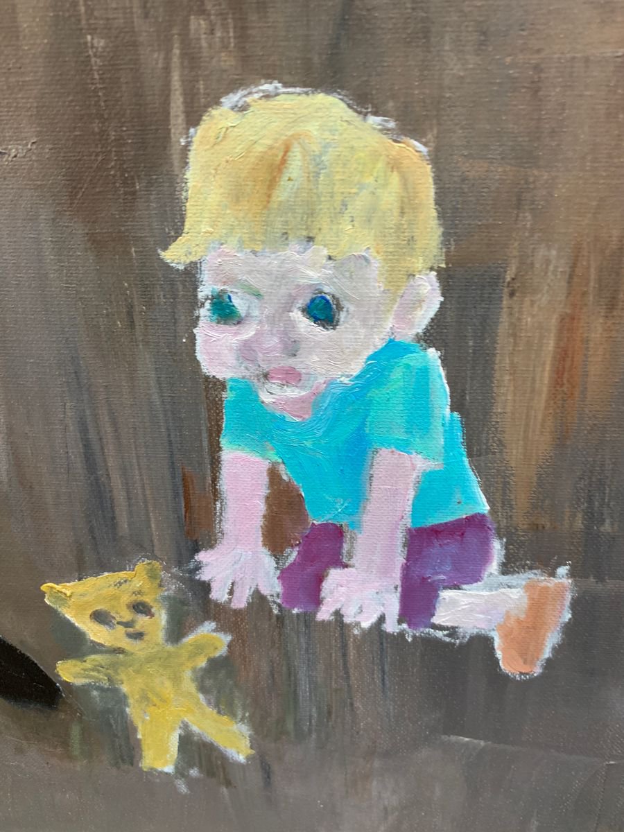 The Boy With Fog In His Eyes - close-up-artwork