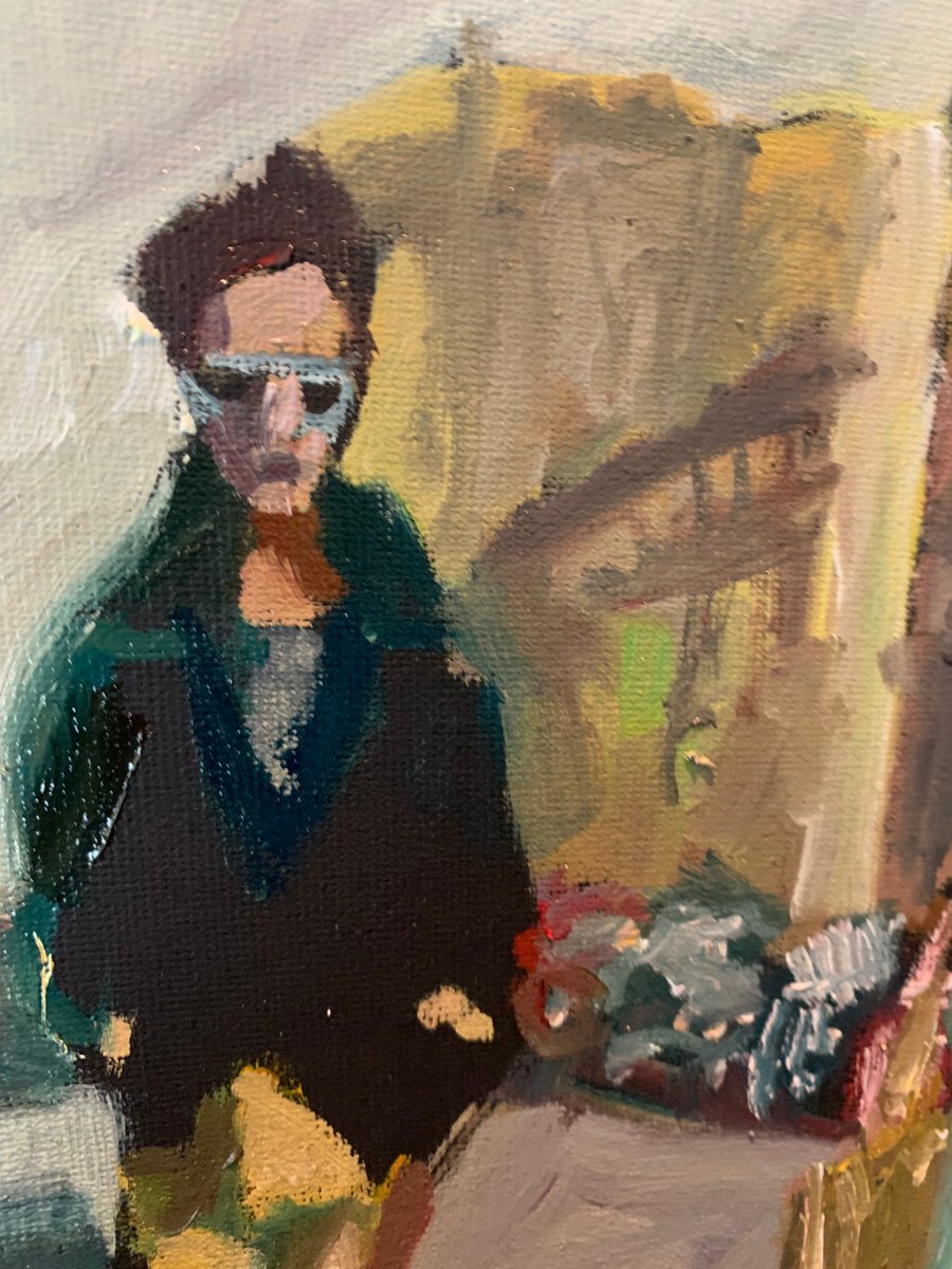 Shopping In The City - close-up-artwork