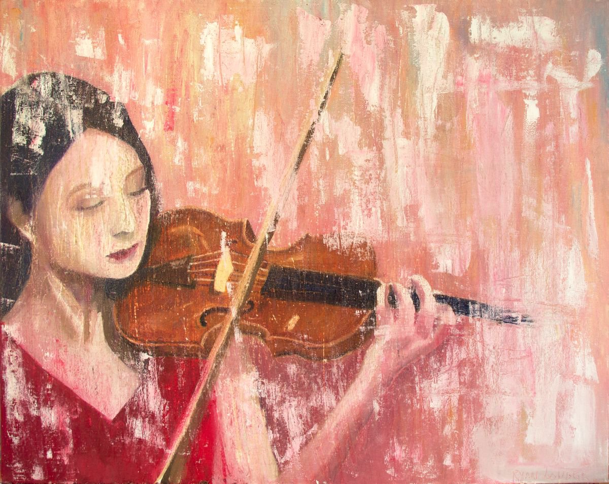 Violin Player - full-frontal