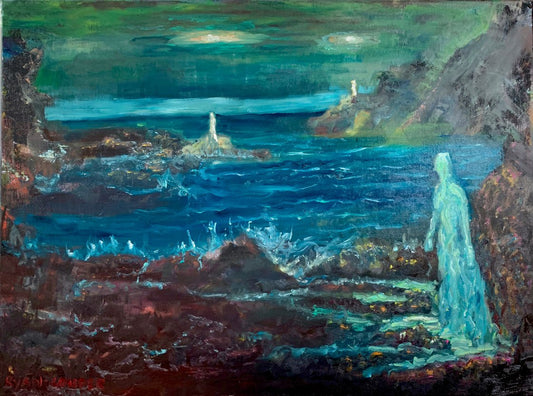 A painting titled 'Angels Of The Sea by Ryan  Louder' by Ryan Louder