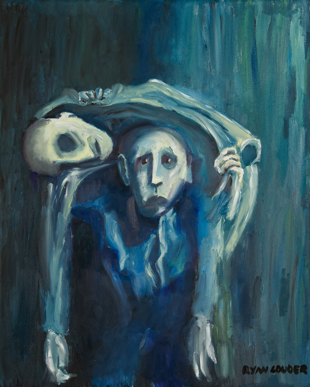 A painting titled 'Out Of The Darkness' by London Paintings