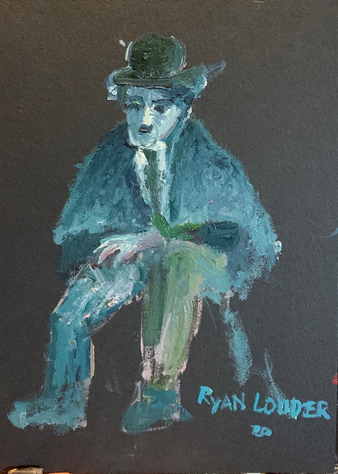 Charlie Chaplin by Ryan Louder
