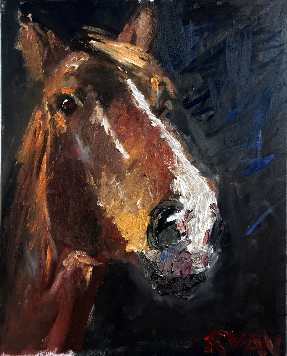 Horse by Ryan Louder Print