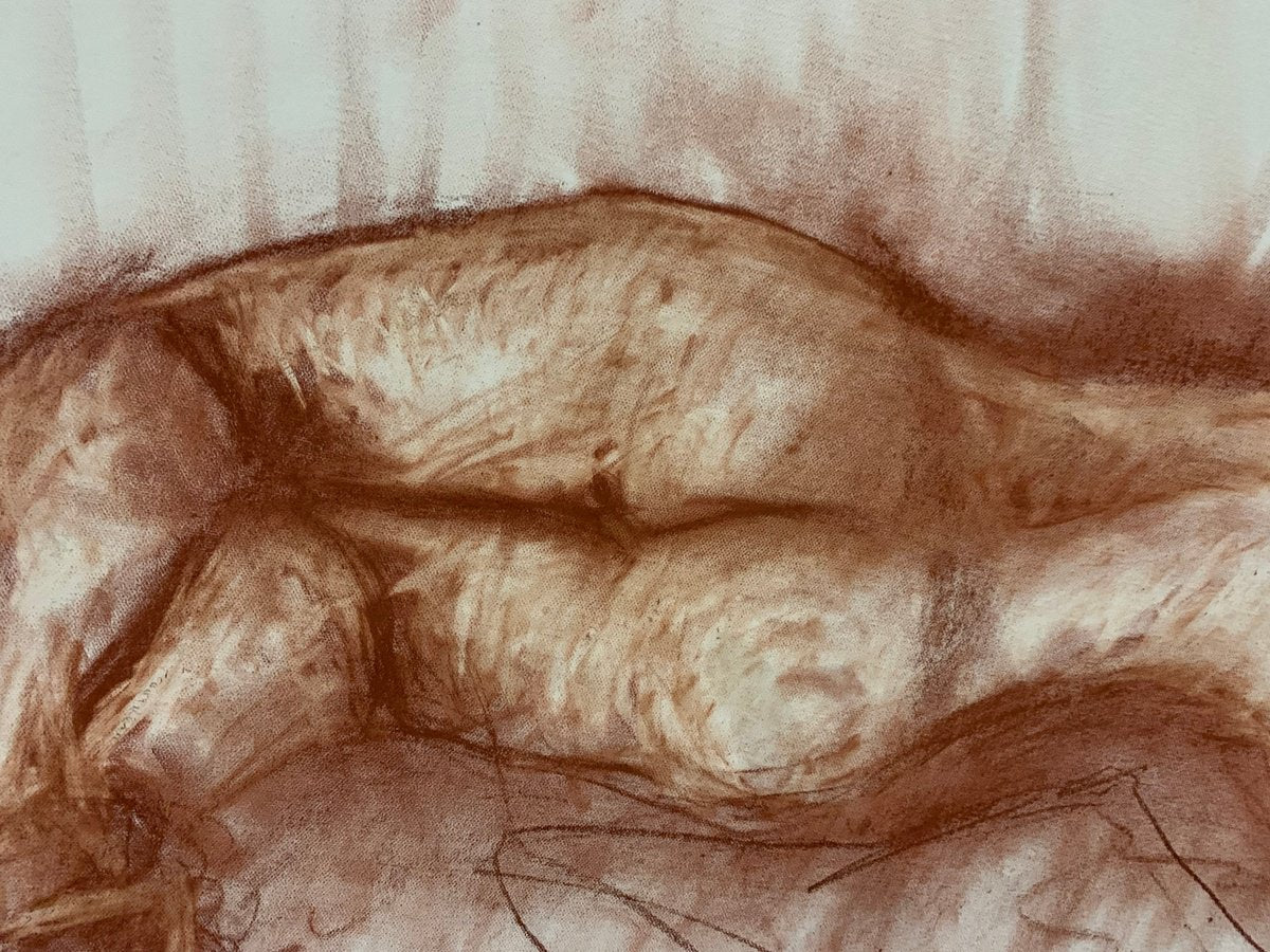 Nude Of Juno 1 - close-up-artwork