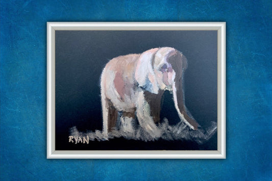 Baby Elephant by Ryan Louder