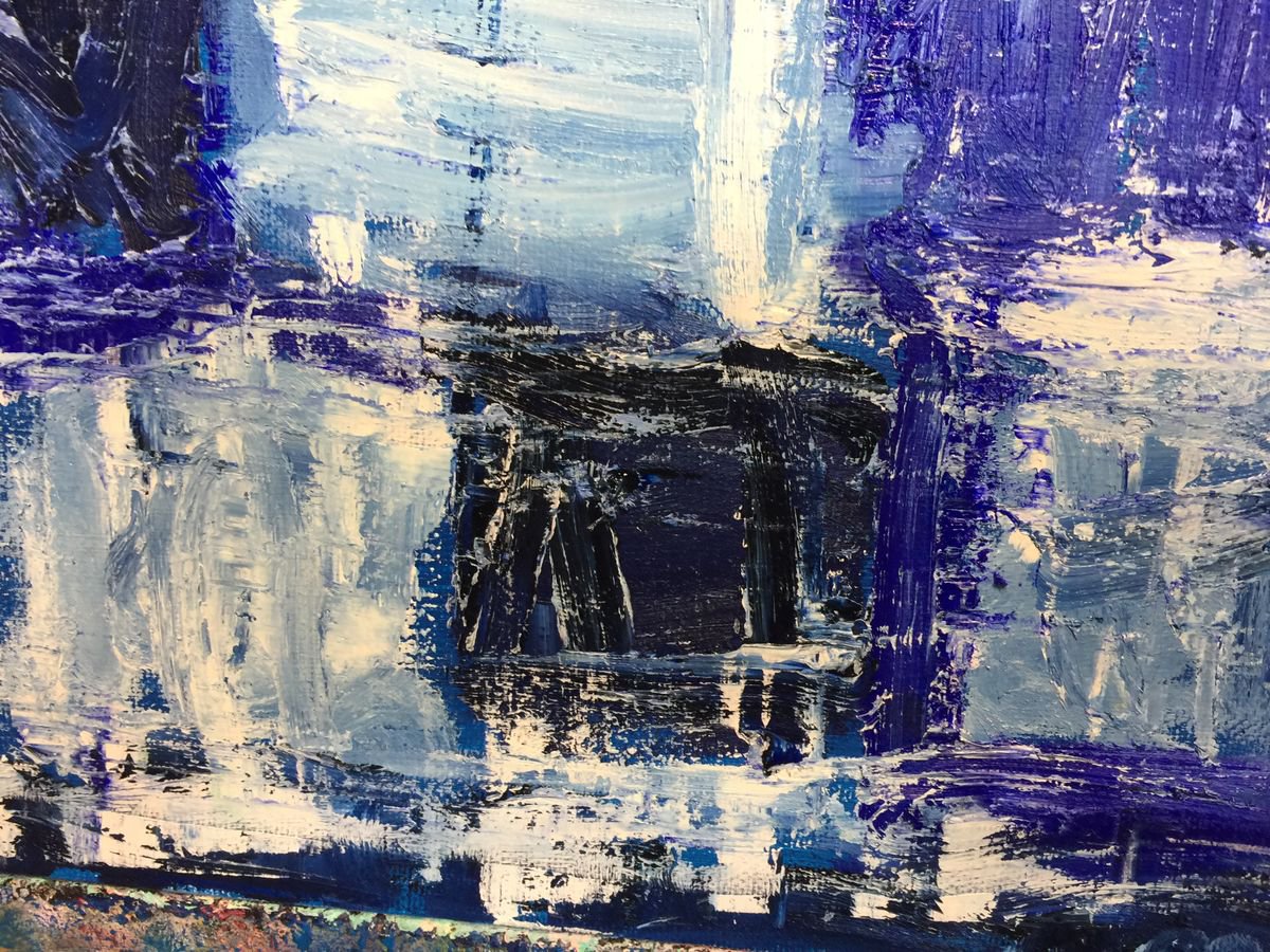 Blue - close-up-artwork