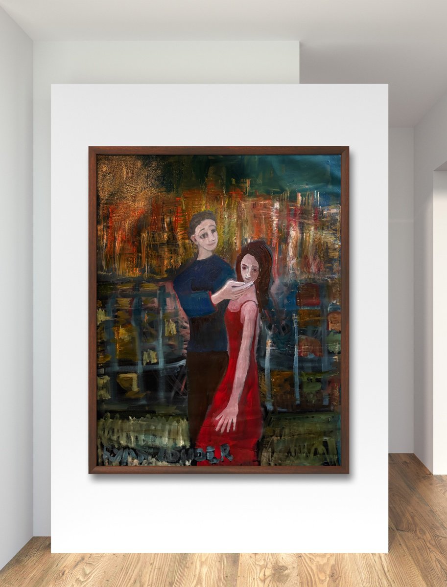 First Kiss On London Bridge - in-context-home