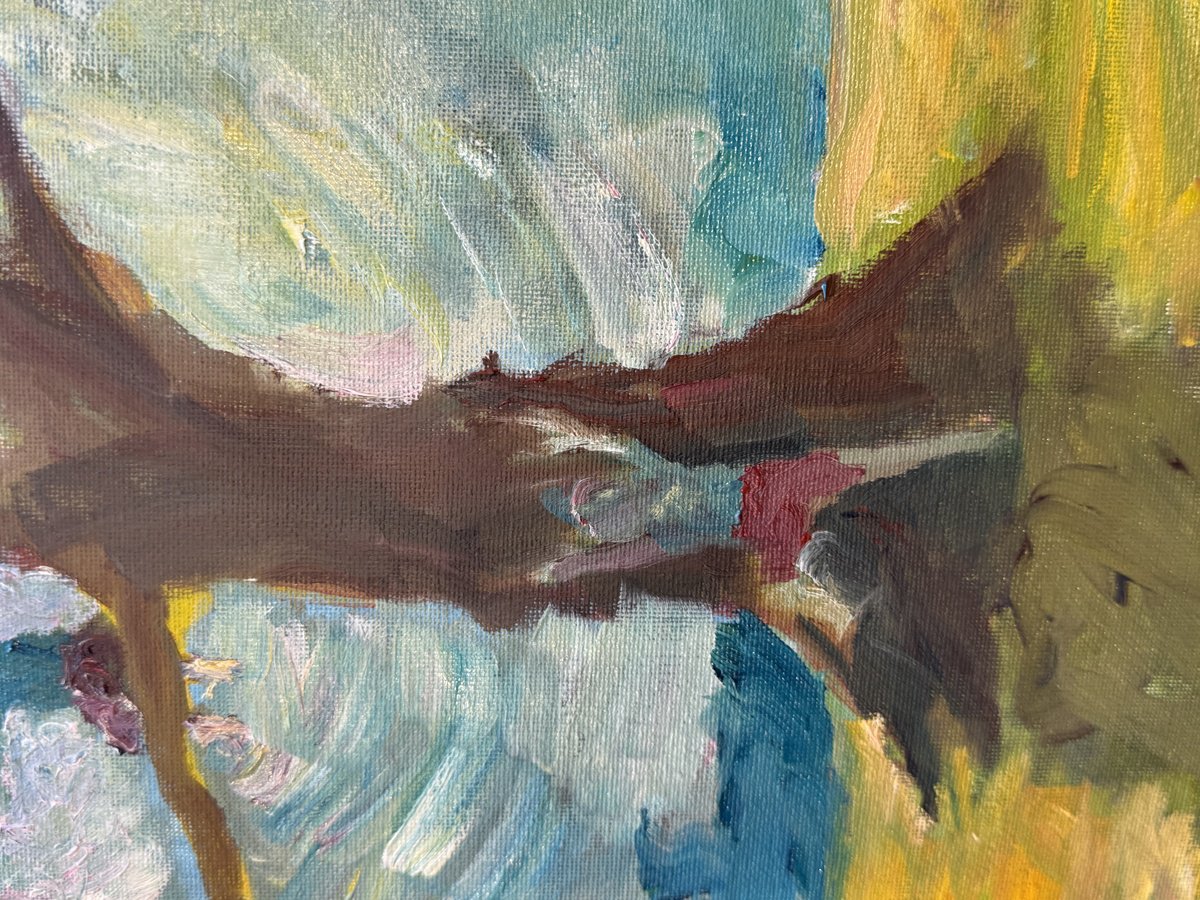 Climbing Trees On A Summer Day - close-up-artwork