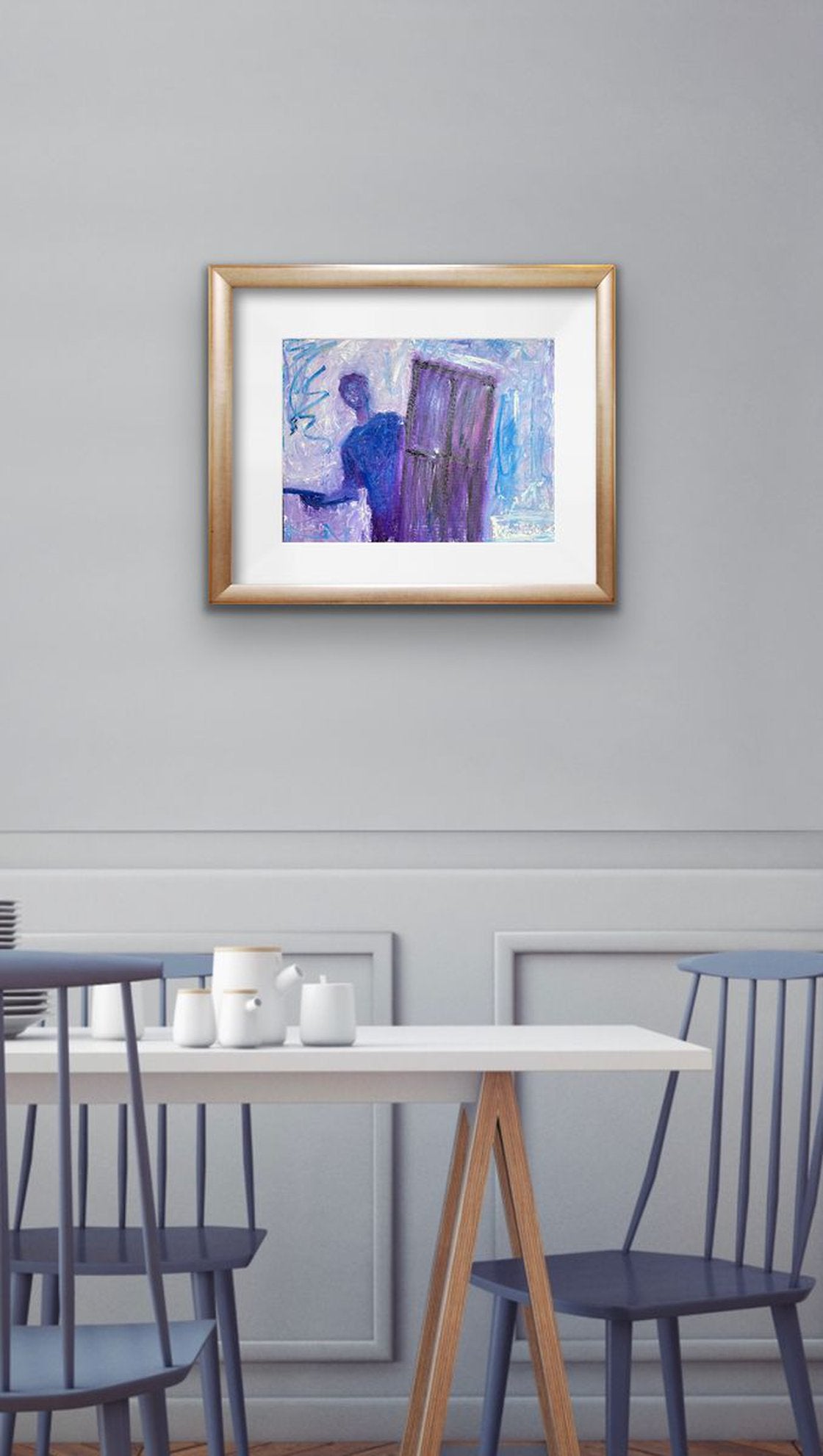 A painting titled 'A Painter by Ryan  Louder' by Ryan Louder