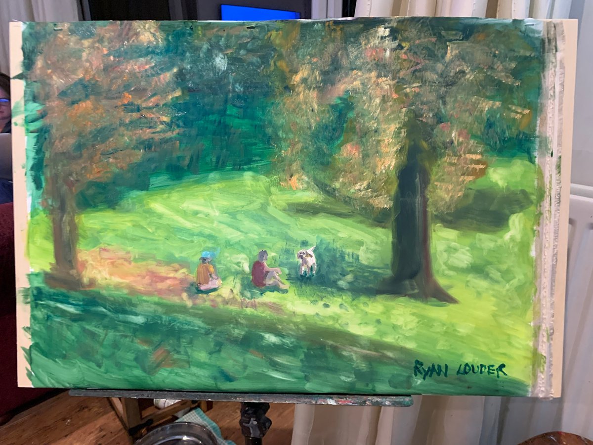 Dog In The Park On A Summer... - in-context-studio
