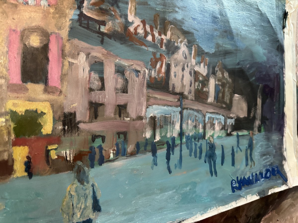 London Victoria Station - close-up-artwork