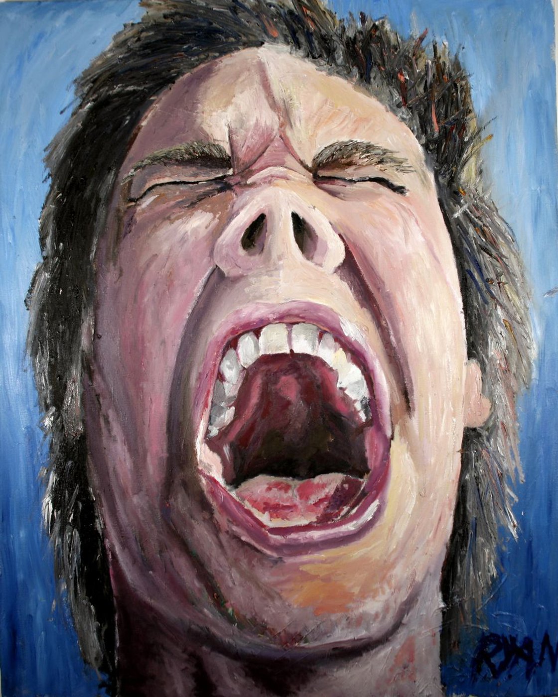 Scream by Ryan Louder - Hahnemühle German Etching Fine Art Print