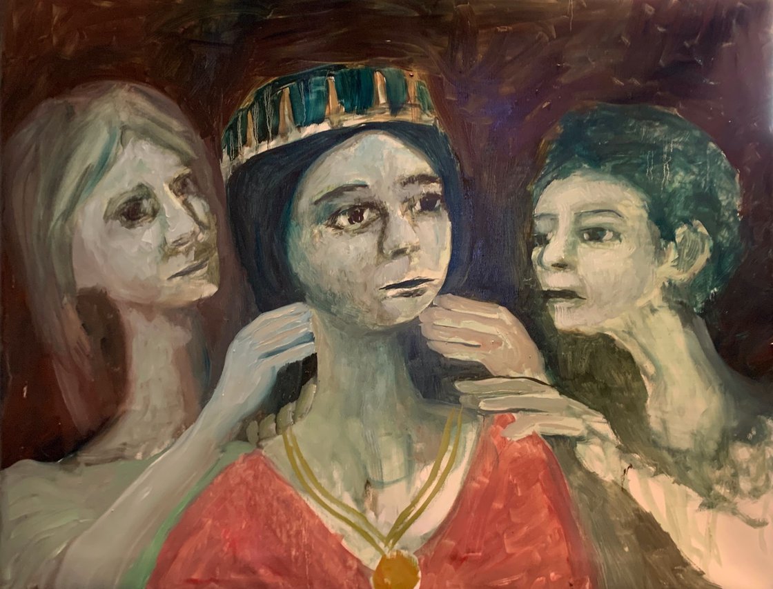 A painting titled 'Before The Ceremony by Ryan  Louder' by Ryan Louder