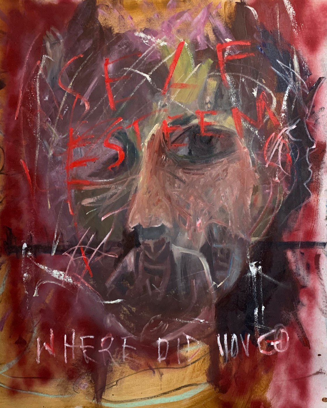 A painting titled 'Where Did You Go? by Ryan  Louder' by Ryan Louder