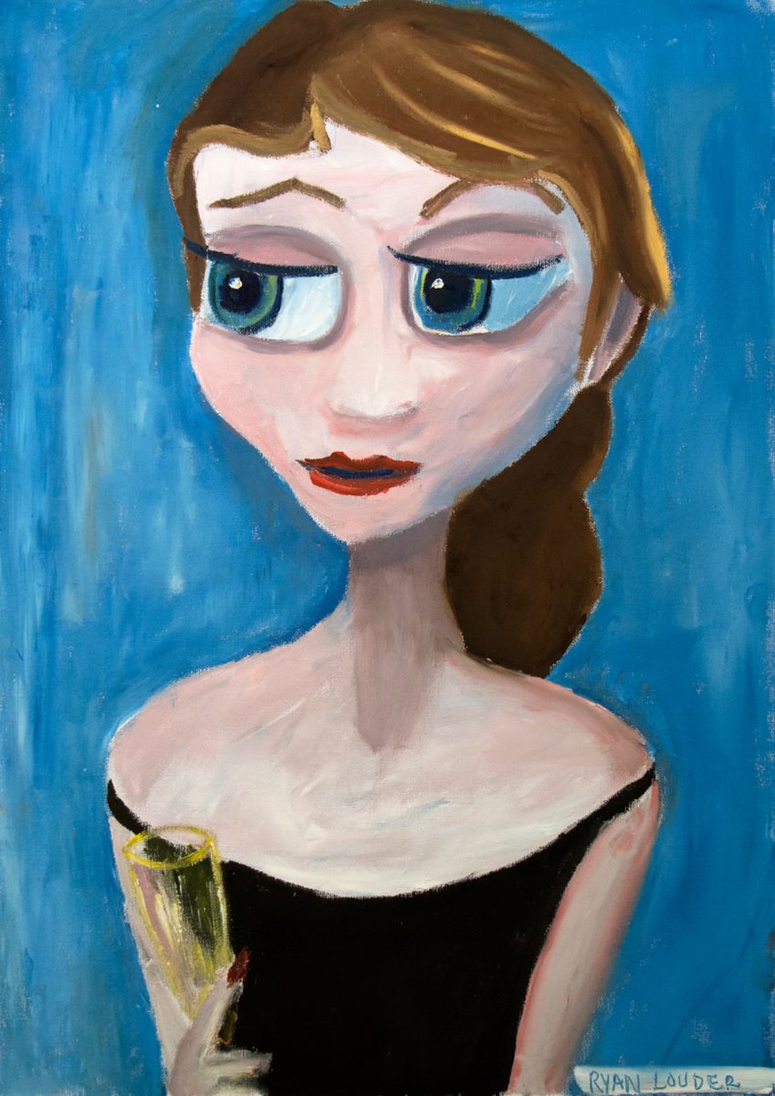 Champagne Eyes by Ryan Louder